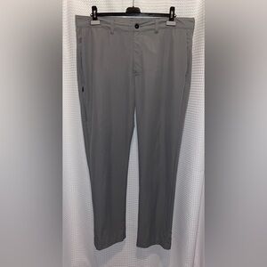 2/60$‎ Men’s THE NORTH FACE gray regular fit stretchy straight legs pants Sz 38